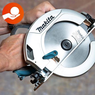 Rundsav: Ergonomi Rundsav: Ergonomi